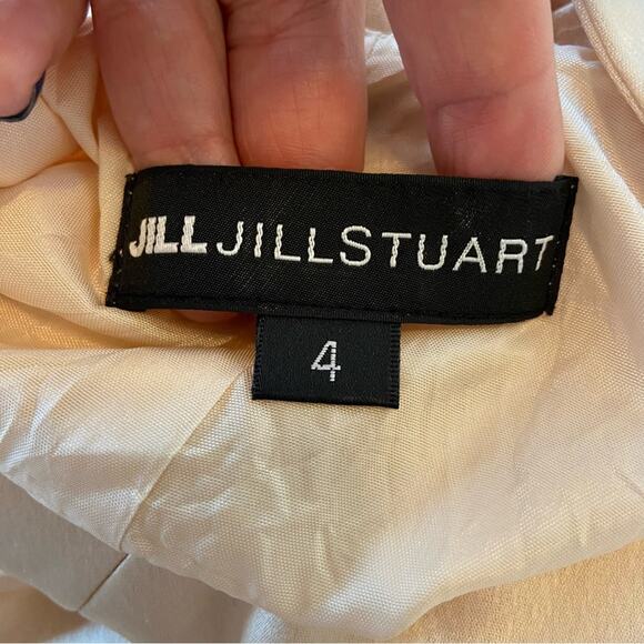 Jill Stuart 4 Satin Halter Gown with ruffle - Picture 8 of 9